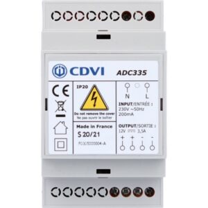CDVI - Alimentation decoupage 12V - 3