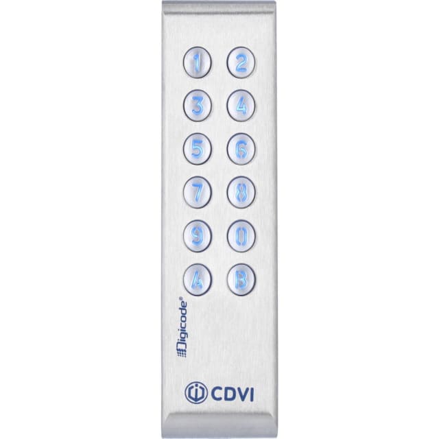 CDVI - DIGICODE INOX 3 RELAIS - F0201000061 CDVI - DIGICODE INOX 3 RELAIS - F0201000061
