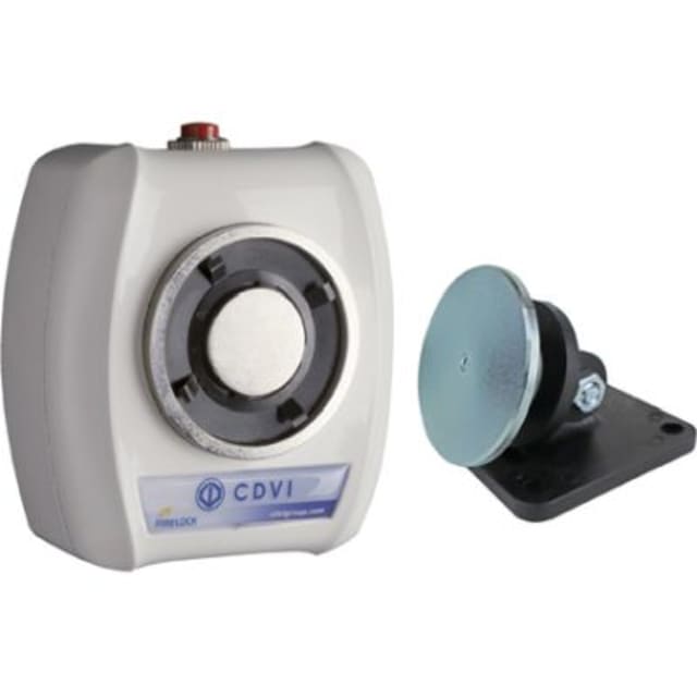 CDVI - VENTOUSE RUPTURE 50 KG 24 V - SUPPORT ORIENTABLE ET/OU FIXE - HRV - F0520000005 CDVI - VENTOUSE RUPTURE 50 KG 24 V - SUPPORT ORIENTABLE ET/OU FIXE - HRV - F0520000005