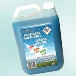 Détails visibles de Lessive liquide linge blanc et couleur pour Produits nettoyants