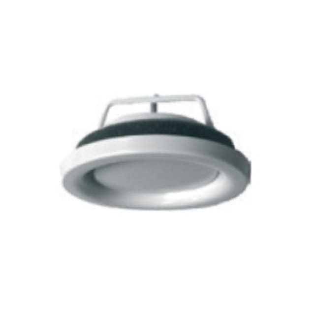 Bouche d extraction CODUME BOHLV125 Bouche d extraction et insufflation ronde diamètre 125 mm avec fixation centrale