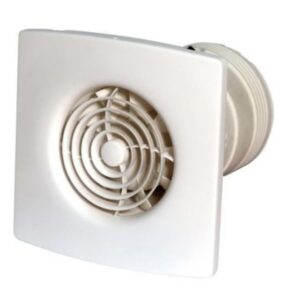 CODUME - Ventilateur Silencieux extraplat + hygrostat + minuterie - 96m³/h - SR100HT