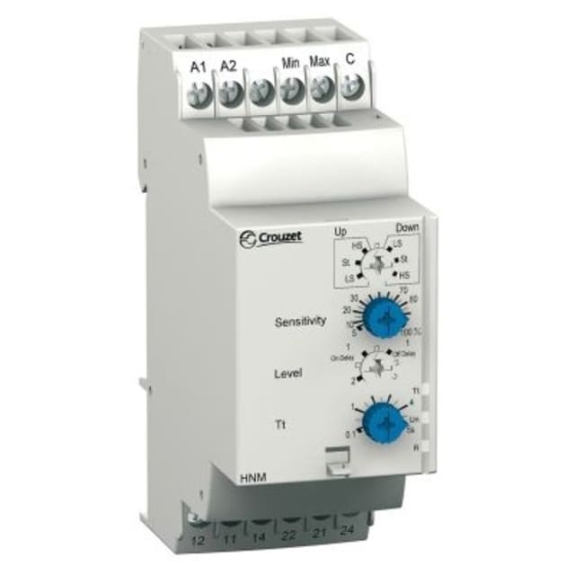 CROUZET - Relais de contrôle de niveau HNM 24-240V AC/DC CROUZET - Relais de contrôle de niveau HNM 24-240V AC/DC