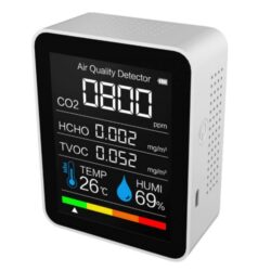 Cebeo - 5 en 1 moniteur de qualité de l'air CO2