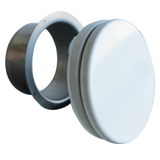 Cebeo - Bouche à noyau TV soufflage- Luxe blanc blanc - Ø125mm - 99.TVL125 Cebeo - Bouche à noyau TV soufflage- Luxe blanc blanc - Ø125mm - 99.TVL125