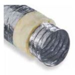 Cebeo - Conduit flexible alu avec isolation - SONOFLEX25 - L 10m - diamètre 152mm - 99.FLEX25152