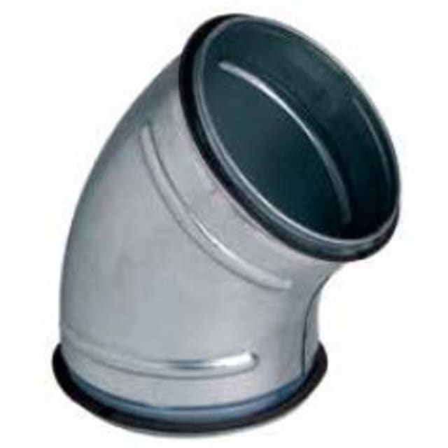 Cebeo - Coude 45° - diamètre 80mm - avec joint en caoutchouc - 99.BD4080 Cebeo - Coude 45° - diamètre 80mm - avec joint en caoutchouc - 99.BD4080