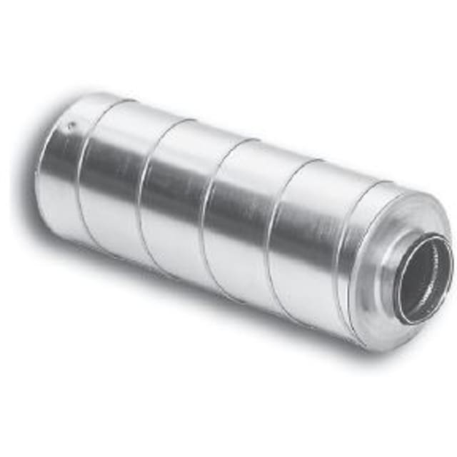 Cebeo - Silencieux isolant 50 mm avec joint en caoutchouc Ø 200 mm - L=600 - 99.SIL200.600 Cebeo - Silencieux isolant 50 mm avec joint en caoutchouc Ø 200 mm - L=600 - 99.SIL200.600