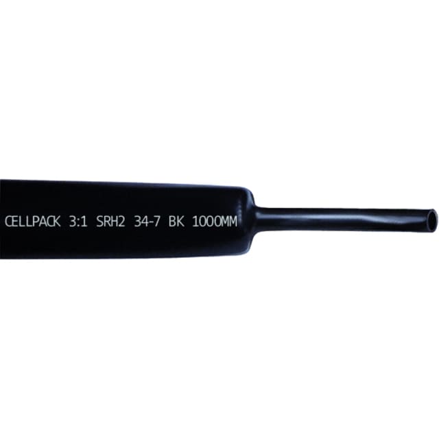 Cellpack - Gaine thermorétractable à paroi moyenne sans haloge?nes 3 : 1 - SRH2/34-7/BK/1m - 127421 Cellpack - Gaine thermorétractable à paroi moyenne sans haloge?nes 3 : 1 - SRH2/34-7/BK/1m - 127421