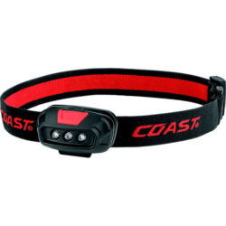 Coast - Lampe frontale FL14 dim. 39lm noir + 2 piles AAA