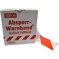 Color-Line - Ruban de signalisation SUPER 500 m x 80 mm - blanc/rouge - VM 151999