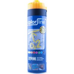 Color-Line - X9M Paint Marker - 500 ml - FLUO ORANGE - CL 21-657