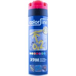 Color-Line - X9M Paint Marker - 500 ml - fluo rouge - CL 21-654
