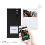 Comelit - 8451V AVEC FAÇADE NOIRE POUR PLATINE DE RUE QUADRA M ET MINI WIFI NOIR - 8451V/ALLBLACK