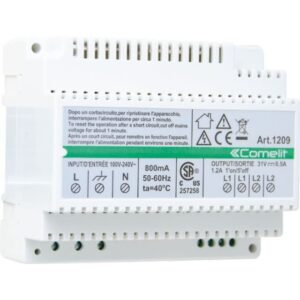Comelit - Alimentation kit vidéo 2 fils - 1209