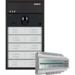 Comelit - BASISKIT VOOR 2-DRAADS AUDIO-VIDEOSYSTEEM 4 TOT 10 DK - ZWART - ULTRAVIDEOKITB