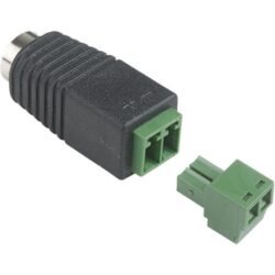 Détails visibles de Connecteur d'alimentation jack femelle à borne pour Connecteurs électriques