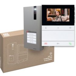 Détails visibles de Kit visiophone Quadra et écran People couleurs pour Moniteurs vidéophone