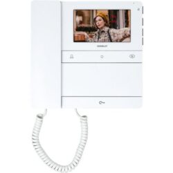 Comelit - MONITEUR VIDÉO COULEUR PEOPLE AVEC CORNET 4.3 . BLANC. SB2 - PL6701