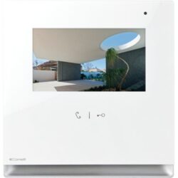 Détails visibles de Moniteur vidéo couleur mains libres Simplebus Icona 6601W pour Moniteurs vidéophone