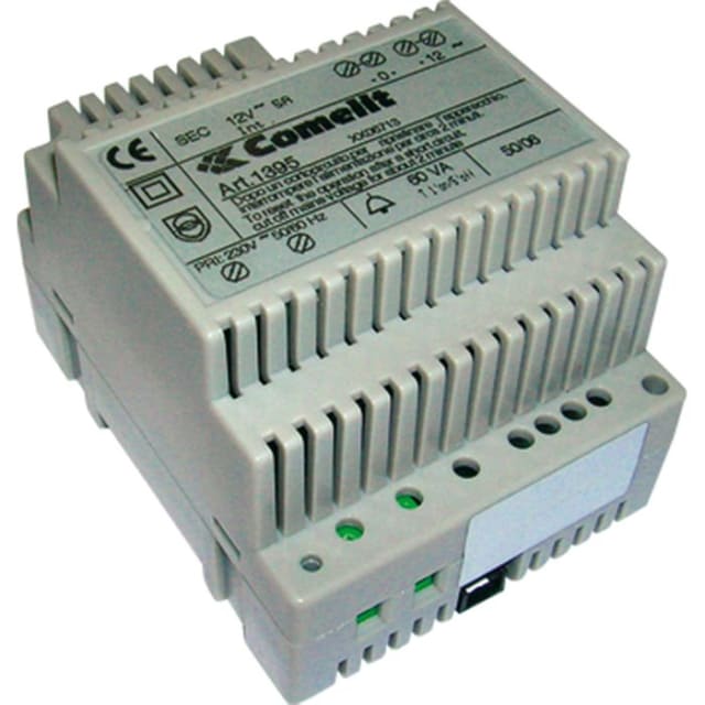 Comelit - Transformateur 12 vca 60 va avec entree 230 vca - 1395 Comelit - Transformateur 12 vca 60 va avec entree 230 vca - 1395