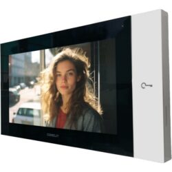Détails visibles de Moniteur visiophone 7 pouces mains libres Wi-Fi pour Moniteurs vidéophone