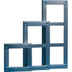 Comelit - Vandalcom cadre de finition 2 mod. - 3161/2