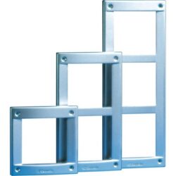 Comelit - Vandalcom cadre de finition 3 mod. gris acier - 3161/3A