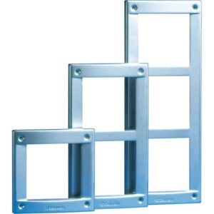 Comelit - Vandalcom cadre de finition 3 mod. gris acier - 3161/3A