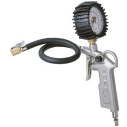 Détails visibles de Gonfleur de pneus avec manomètre 12 bar 28600 pour Accessoires divers