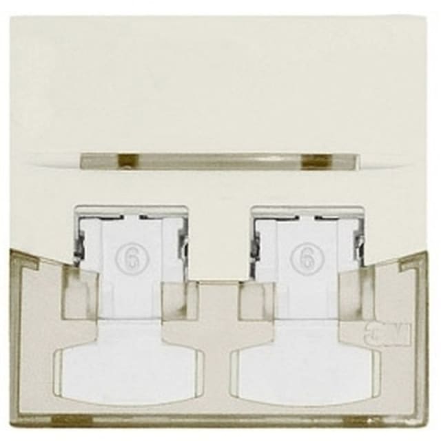 Corning - Modern Design Volition 45x45 Face avant 2 ports Corning - Modern Design Volition 45x45 Face avant 2 ports