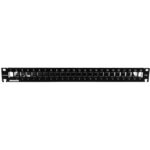 Corning - Volition RJ45 K Patch panel 24 ports black aluminium - MAXCSV-02408-C001
