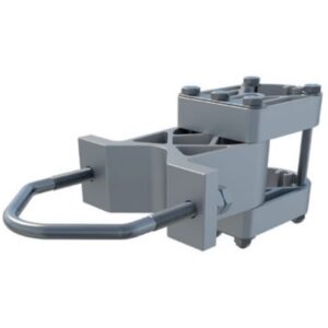 Cue Dee - Chain Bracket Tube Holder for installation 60-90 mm mounting tubes in 2 levels - 8160