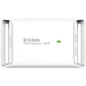 D-LINK - 1-Port Gigabit 30W PoE Injector 10/100/100BASE-T - DPE-301GI