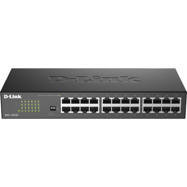 D-LINK - 24-PORT 10/100/1000 DESKTOP SWITCH - DGS-1024D/E D-LINK - 24-PORT 10/100/1000 DESKTOP SWITCH - DGS-1024D/E