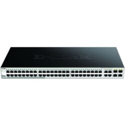 Switch Gigabit 52 ports avec 4 ports SFP, montage encastrement 19 pouce