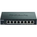 D-LINK - 8-port 10/100/1000 PoE EasySmart Switch - DGS-1100-08PV2/E