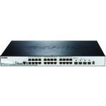 D-LINK - SmartPro 28-Port Gigabit PoE Switch with 4 10GbE SFP+ - DGS-1510-28XMP/E