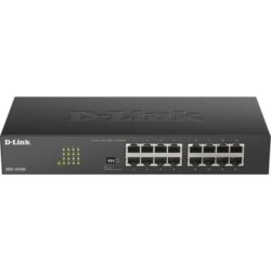 Switch Ethernet Gigabit 16 ports non géré, montage encastrement 19 pouce
