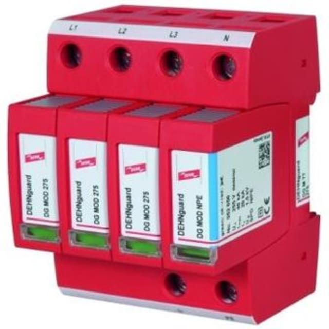 DEHN - Parasurtenseur Type 2 - TT - 4P - DEHNguard M TT 275 - 952310 DEHN - Parasurtenseur Type 2 - TT - 4P - DEHNguard M TT 275 - 952310