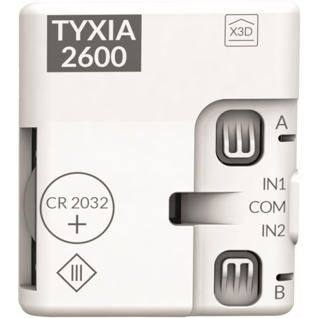 DELTA DORE - Tyxia 2600 | Emetteur nanomodule 2 voies alimenté par pile - 6351399 DELTA DORE - Tyxia 2600 | Emetteur nanomodule 2 voies alimenté par pile - 6351399