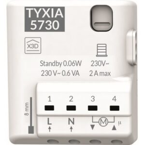 DELTA DORE - Tyxia 5730 | Récepteur micromodule radio pour volets roulants - 6351402