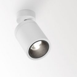 DELTA LIGHT - Boxy RB 93033 DIM8 plafonnier apparent 3000K CRI90 33° IP20 blanc-noir - 251 74 811 932 ED8 W-B