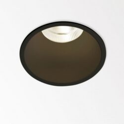 DELTA LIGHT - Deep Ringo LED 92733 plafonnier encastré 2700K CRI90 33° IP43/20 noir - 202 272 811 922 B