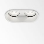 DELTA LIGHT - Diro duo ST OK LED 93033 S1 plafonnier encastré 3000K CRI90 33° IP23/20 blanc - 202 292 812 932 W