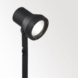Détails visibles de Spot de sol extérieur LED anthracite KIX II PIN 24V 927 pour Spots de sol