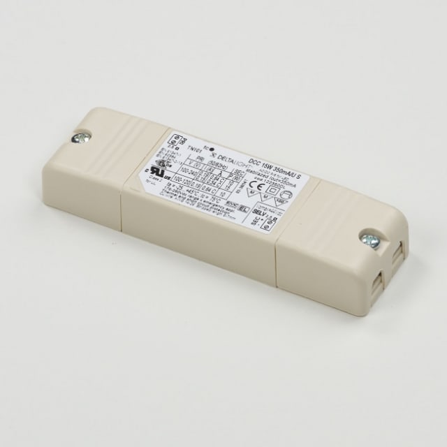 DELTA LIGHT - Led alimentation 15W 350mA 240V max. 12x1W Powerled 115x34x19mm IP20 - 300 90 91 DELTA LIGHT - Led alimentation 15W 350mA 240V max. 12x1W Powerled 115x34x19mm IP20 - 300 90 91