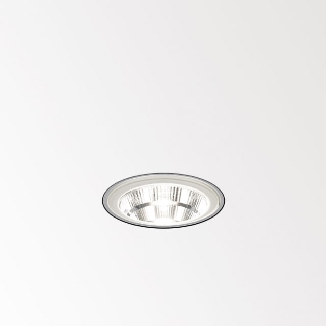 DELTA LIGHT LOGIC 60 Spot encastrable de sol Spot encastrable de sol rond en métal finition argentée pour extérieur
