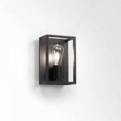 DELTA LIGHT - MONTUR M O E27 noir IP20 mur apparent - 232 211 00 B