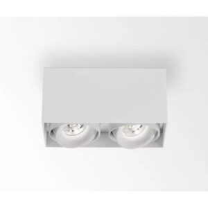 DELTA LIGHT - Minigrid ON 250 BOX DIM5 plafonnier apparent IP20 Dali dimbaar blanc - 202 79 12 ED5 ID9078 W
